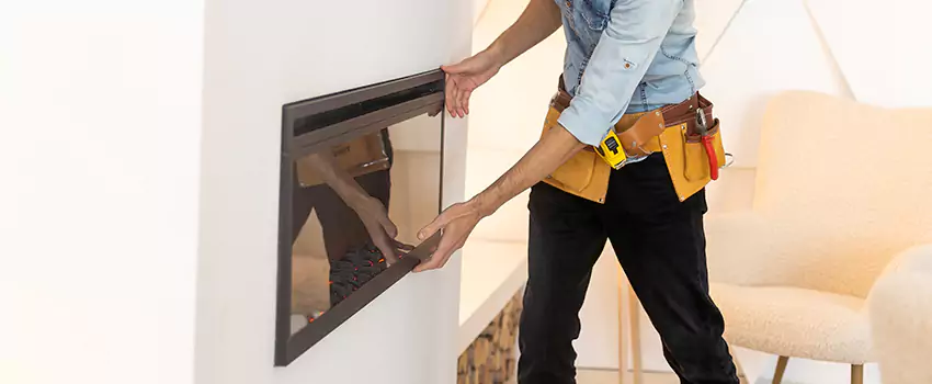 Metal Fireplace Installation in Mount Vernon, Washington