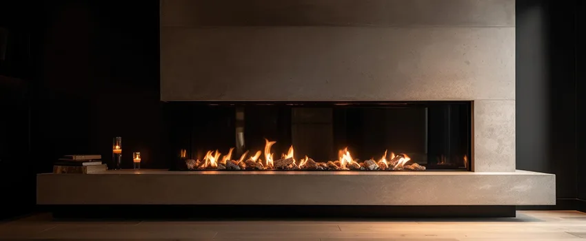 Gas Fireplace Ember Bed Design Services in Mount Vernon, Washington