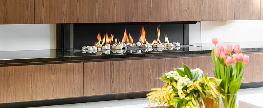 Double-height Fireplace Design Refurbishment in Mount Vernon, Washington